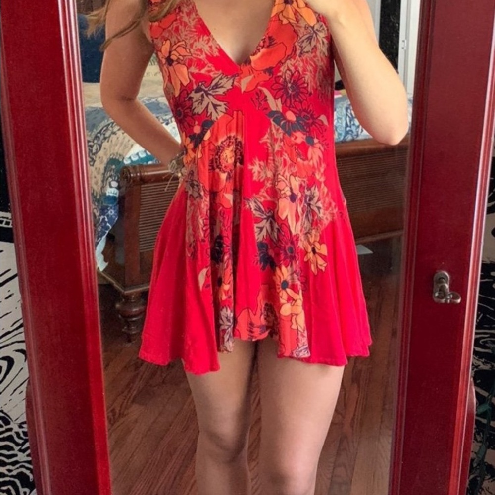 Free People Backyard Party Tunic Floral View 5